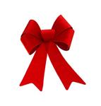 Rode Strik Velvet 39cm