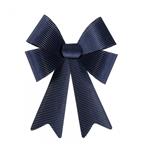 Donkerblauwe Strik Velvet 66cm