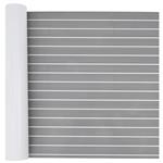 vidaXL Bootvloer Lichtgrijs en wit 240 x 90 cm EVA-schuim