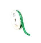 Groene Lint Glitter 10Mm 3m
