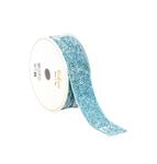 Blauwe Lint Glitter 25Mm 3m