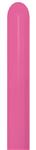 Fuchsia Modellleerballonnen 7,6Cm Dik 1,52m 50st