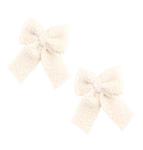 Witte Strik Bont 19cm 2st