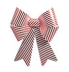 Rood Witte Strik Gestreept Groot 66cm