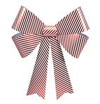 Rood Witte Strik Gestreept Reuze 86cm