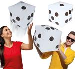 Witte Dobbelsteen Opblaasbaar