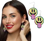 Festival Oorbellen Smiley