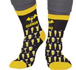 Barman Sokken Zwart Geel