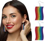 Rainbow earrings