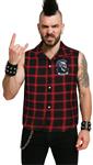 Punk shirt rood