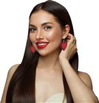 Hartjes Oorbellen 5cm