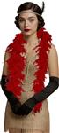 Boa feather, 80 gr rood