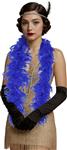 Boa feather, 80 gr blauw