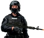 Nep Pistool 68 cm assault rifle