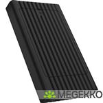 ICY BOX IB-2817MCL-C31 SDD-behuizing Zwart M.2 Stroomvoorziening via USB