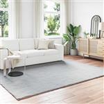 vidaXL Nep Konijnenbont Tapijt Olite Grijs 200 x 280 cm Polyester