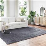 vidaXL Nep Schapenvacht Tapijt Tafalla Antraciet 200 x 280 cm