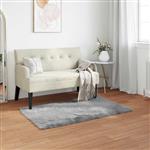 vidaXL Nep Schapenvacht Tapijt Tafalla Grijs 60 x 110 cm Polyester