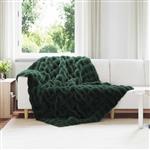 vidaXL Antislip deken van imitatie konijnenbont Olite 4 pcs Polyester