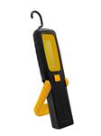 LED Handlamp 300 lumen - 3W - Daglichtwit 6500K - Op Batterijen (exclusief) - Met Magneet en Haak