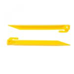 100 stuks Campking Tentharing ABS 30cm 100st