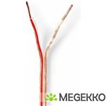 Speaker-Kabel | 2x 1,50 mm2 | 15,0 m | Op Rol | Transparant