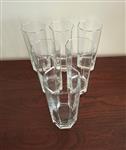 6 Vintage Glazen Luminarc Octime Clear