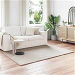 vidaXL Nep Konijnenbont Tapijt Olite Beige 160 x 230 cm Polyester