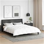 vidaXL 2-in-1 Dekbed Wit 200 x 200 cm Veren