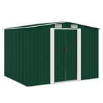 vidaXL Tuinberging 257x205x178 cm metaal groen