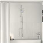 vidaXL Douche systeem Zilver 45 x 20 x 96 cm