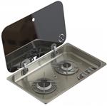 Navy Load Kookplaat 2-Pits 530x326