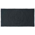 vidaXL Vloerkleed Donkergrijs 100 x 200 cm Jute