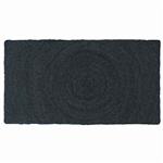 vidaXL Vloerkleed Donkergrijs 60 x 110 cm Jute