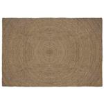 vidaXL Vloerkleed Grijs 240 x 340 cm Jute