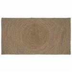 vidaXL Vloerkleed Grijs 80 x 150 cm Jute