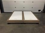 (37) Boxspring bed 2 x 90 cm op 200cm merk scape