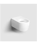 Clou New Hammock Wandtoilet 37x54x33cm Mat Wit Keramiek versie 54cm