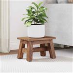 vidaXL Kruk Naturel 30 x 20 x 20 cm Mahoniehout