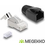 DeLOCK 66903 kabel-connector RJ-45 Zwart, Metallic