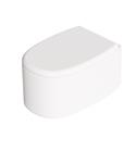 Wandcloset Salenzi Idilla 55 cm Keramiek Tornado Spoeling Mat Wit (excl. zitting)