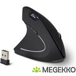 Inter-Tech KM-206L muis RF draadloos + USB Optisch 1600 DPI Ambidextrous