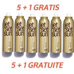 JET SET SUN 5 + 1 Gratis Instant Bronzer Self Tanning Mist