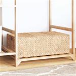 vidaXL Opbergbox Naturel 60 x 38 x 20 cm Waterhyacint