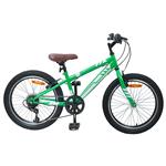 vidaXL Mountainbike 20 Inch 6-Speed voor 5-8 jaar oud Groen