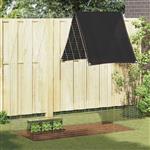 vidaXL Konijnenkooi Zilver 200 x 100 x 210 cm Gegalvaniseerd staal