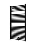 Designradiator Plieger Palermo NXT Watt Midden- of Zijaansluiting 117,5x60 cm Mat Zwart