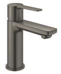Wastafelmengkraan GROHE Lineare New Xs-Size Push Open Hard Graphite Geborsteld