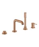 Badrandcombinatie GROHE Essence New Viergats Warm Sunset Geborsteld