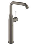 Opzetwastafelmengkraan GROHE Essence New Xl-Size Hoog Gladde Body Hard Graphite Geborsteld
